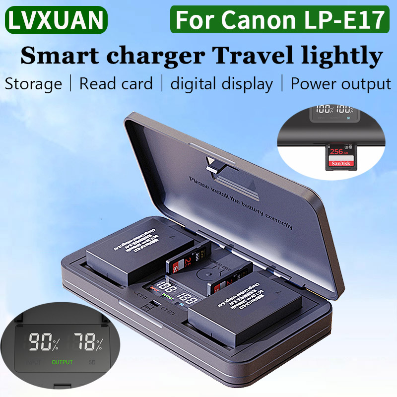 LVXUAN LP-E17 Batterij Oplader - Canon Camera Eos R50 recensie en prijs