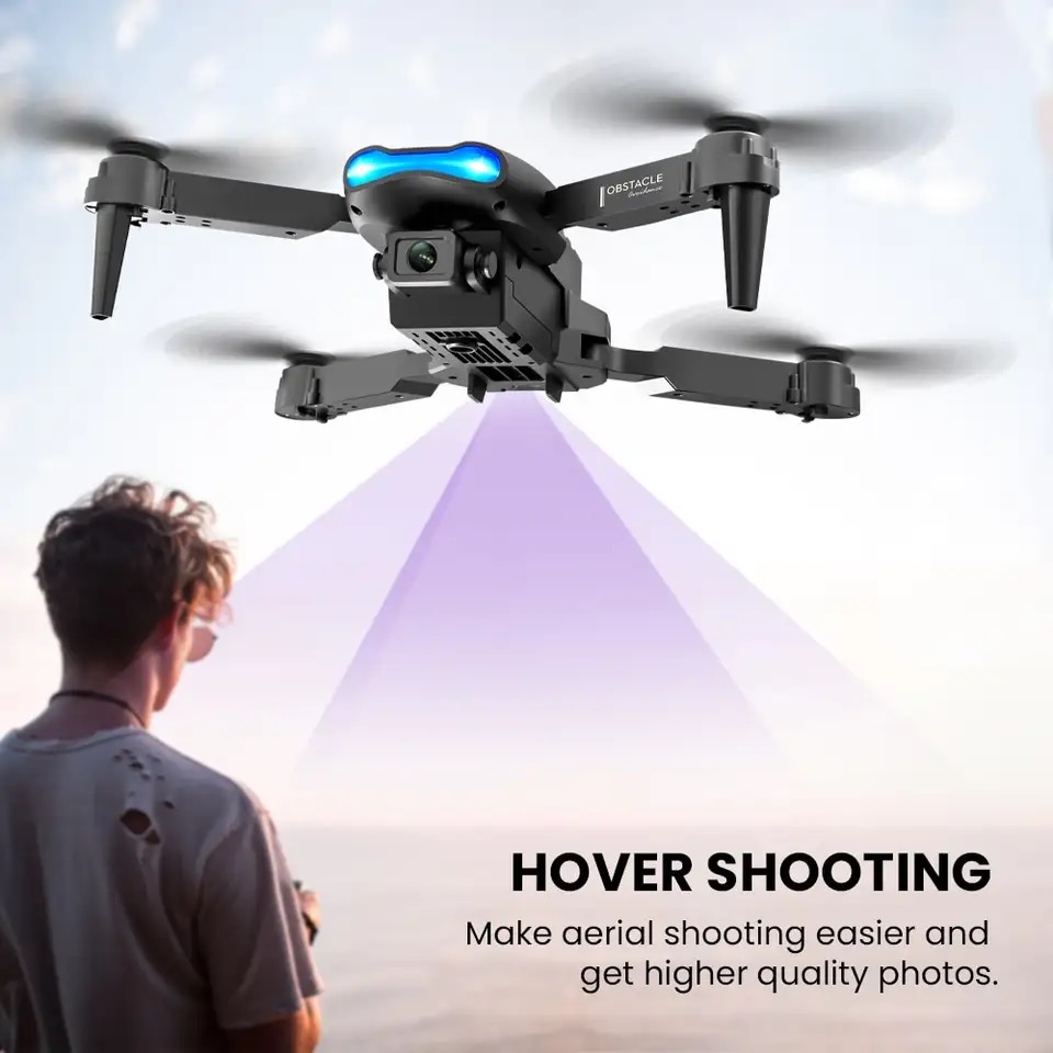 Nieuwe Mini drone E99 4K WIFI  - Rc Helicopter Nitro recensie en prijs