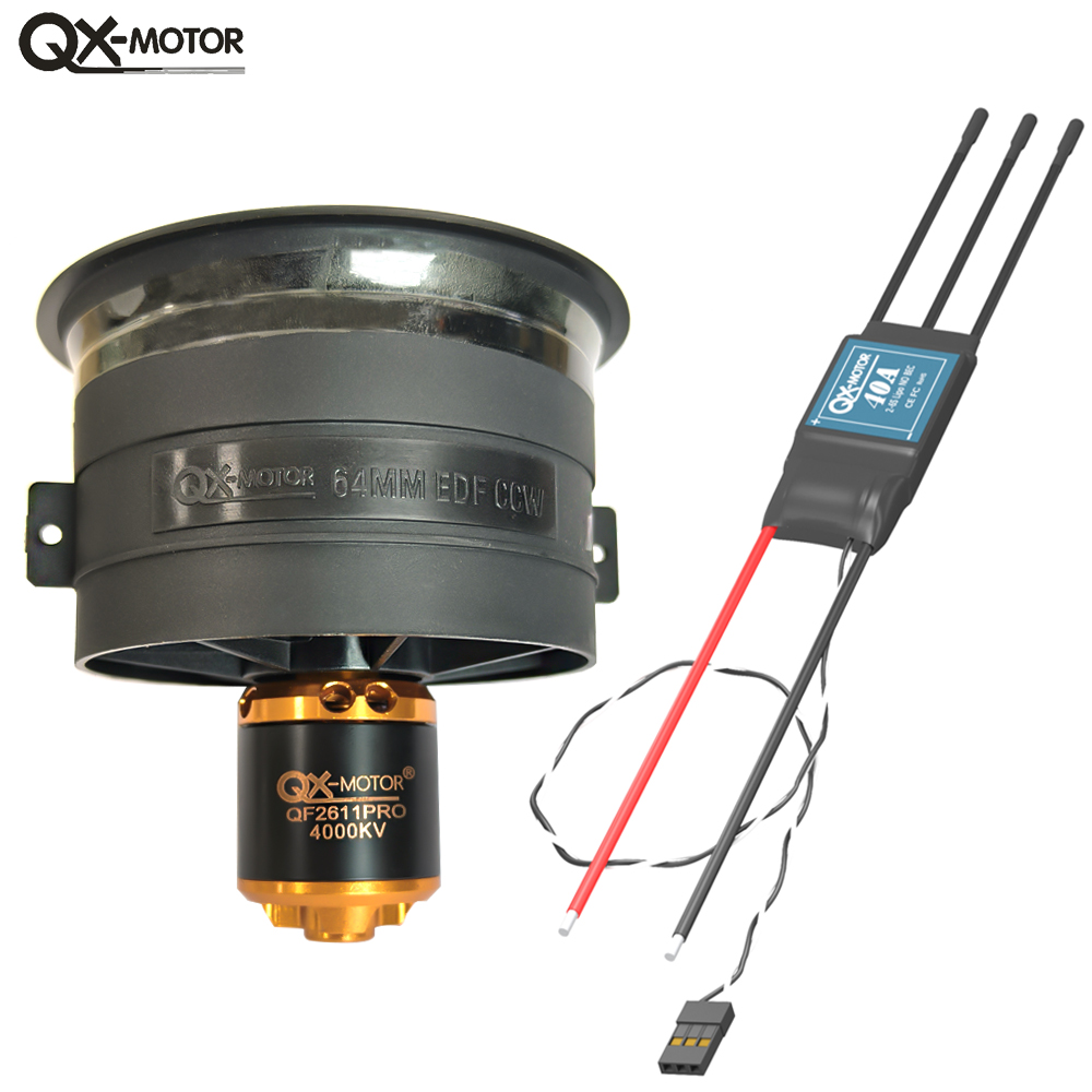 QX-MOTOR 5 Blades 64mm EDF Duc - Rc Helicopter Blade recensie en prijs